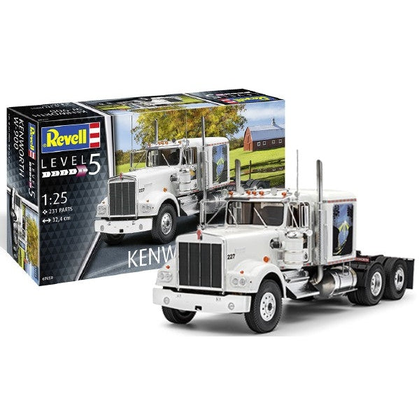 Revell 1/25 Kenworth W900 Tractor Cab