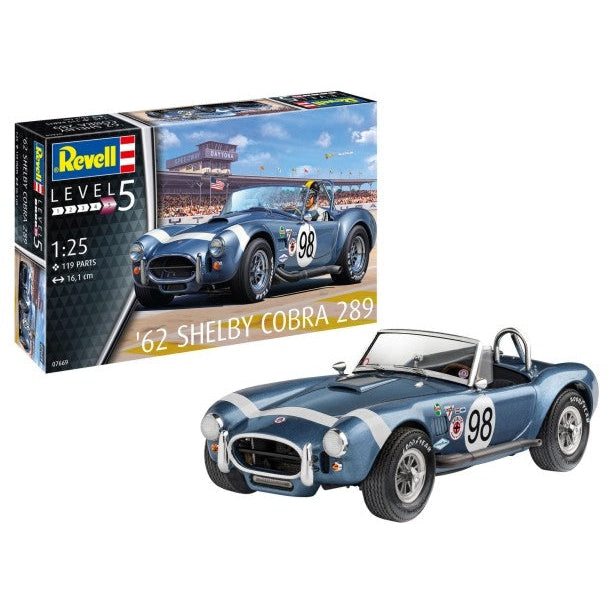 Revell 1/25 1962 Shelby Cobra 289 Race Car