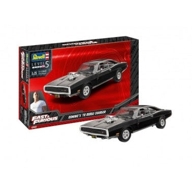 Revell 1/25 Fast & Furious Dominic's 1970 Dodge Charger Car