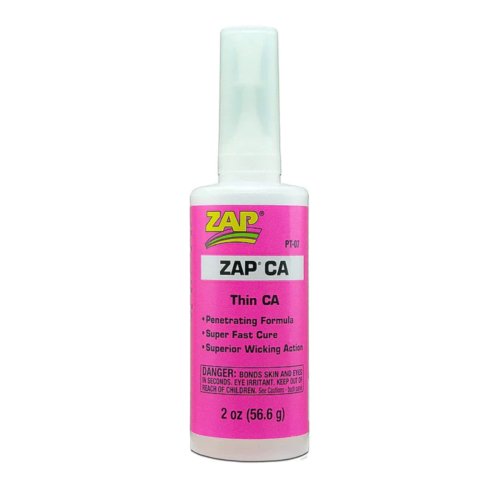 Zap 2oz CA Adhesive Pink Bottle