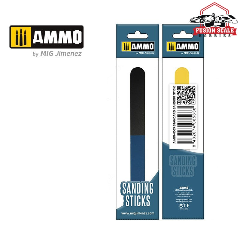 Ammo Mig Jimenez Standard Sanding Stick AMIG8563 - Fusion Scale Hobbies