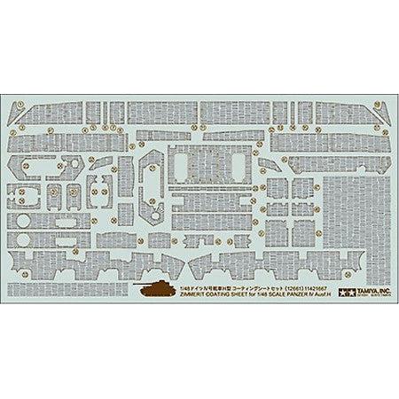 1/48 Pz IV Zimmerit Coating Sheet - Fusion Scale Hobbies