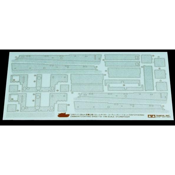 1/48 Sturmtiger Zimmerit Coating Sheet - Fusion Scale Hobbies