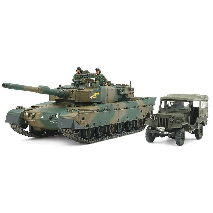 1/35 JGSDF Type 90 Tank & Type 73 Light Truck - Fusion Scale Hobbies