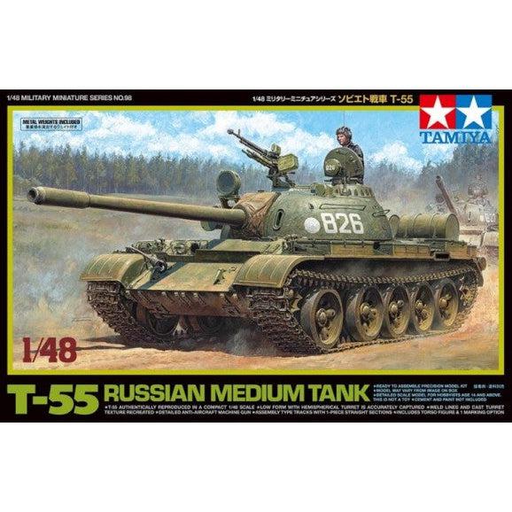 1/48 Russian T55 Medium Tank - Fusion Scale Hobbies