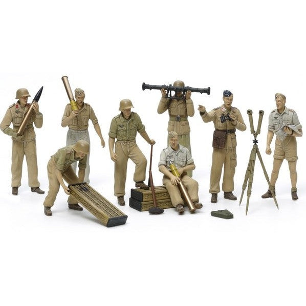 1/35 German Artillery Crew Africa Corps Luftwaffe (8) - Fusion Scale Hobbies