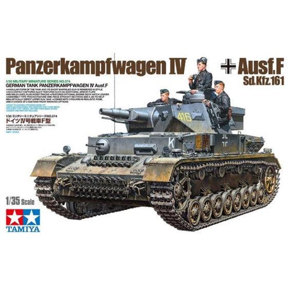 1/35 German PzKpfw IV Ausf F SdKfz 161 Tank - Fusion Scale Hobbies