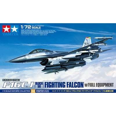 1/72 F16CJ Block 50 Fighting Falcon Aircraft w/Full Equipment - Fusion Scale Hobbies