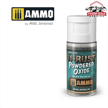 Ammo Mig Jimenez U-Rust Powdered Oxide - Fusion Scale Hobbies