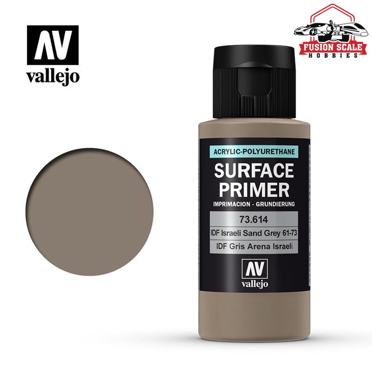 Vallejo IDF Israeli Sand Grey Surface Primer 60ml VLJ73614