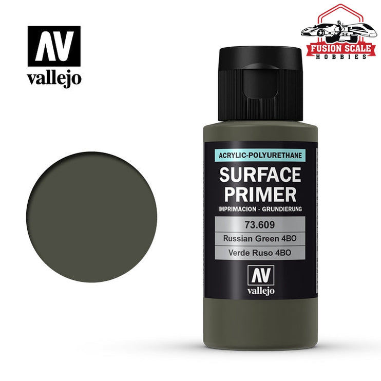 Vallejo Russian Green Surface Primer 60ml VLJ73609