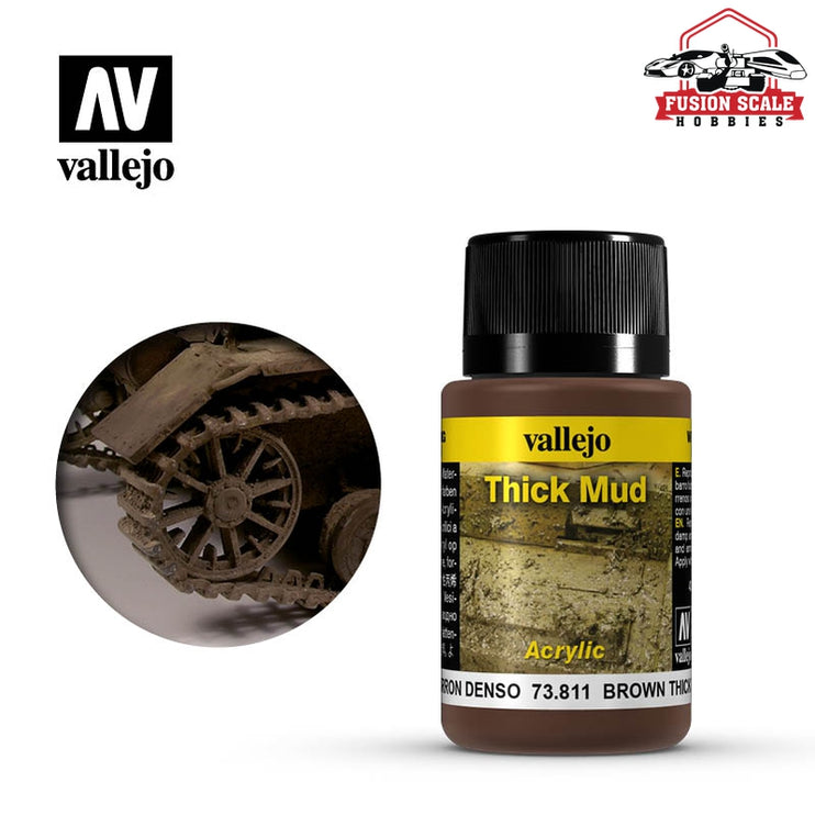 Vallejo Brown Mud Weathering Effect VLJ73811