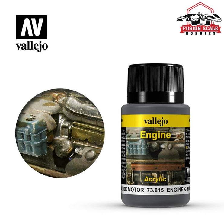 Vallejo Engine Grime Weathering Effect VLJ73815