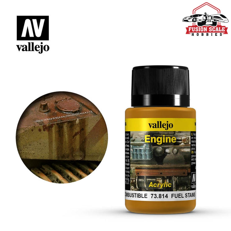 Vallejo Engine Fuel Stains Weathering Effect VLJ73814