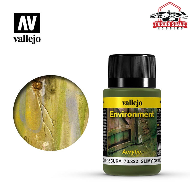 Vallejo Slimy Grime Dark Weathering Effect VLJ73822