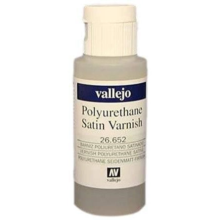 60ml Bottle Polyurethane Satin Varnish - Fusion Scale Hobbies