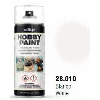 White Solvent-Based Acrylic Primer 400ml Spray