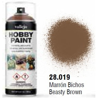 Beasty Brown Fantasy Solvent-Based Acrylic Paint 400ml Spray - Fusion Scale Hobbies