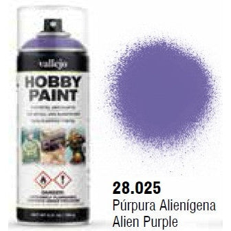 Alien Purple Fantasy Solvent-Based Acrylic Paint 400ml Spray - Fusion Scale Hobbies