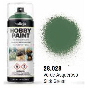 Sick Green Fantasy Solvent-Based Acrylic Paint 400ml Spray
