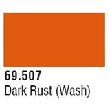 17ml Bottle Dark Rust Wash Mecha Color - Fusion Scale Hobbies