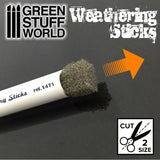 Green Stuff World Weathering Brushes 15mm - Fusion Scale Hobbies
