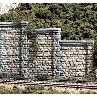 Woodland Scenics N Cut Stone Retaining Walls/6pk