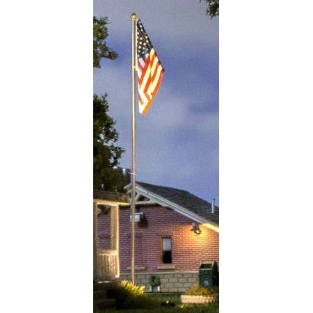 Woodland Scenics Large US Flag – Pole | Fusion Scale Hobbies