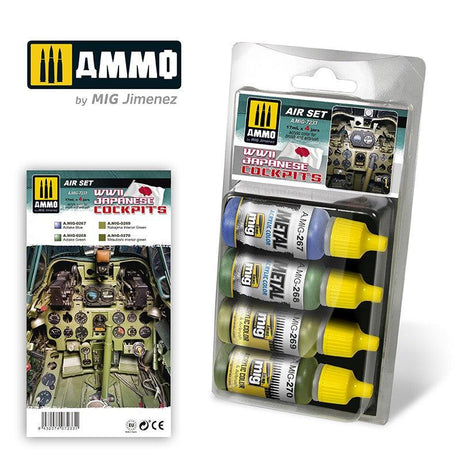 Ammo Mig Wwii Japanese Cockpits - Fusion Scale Hobbies